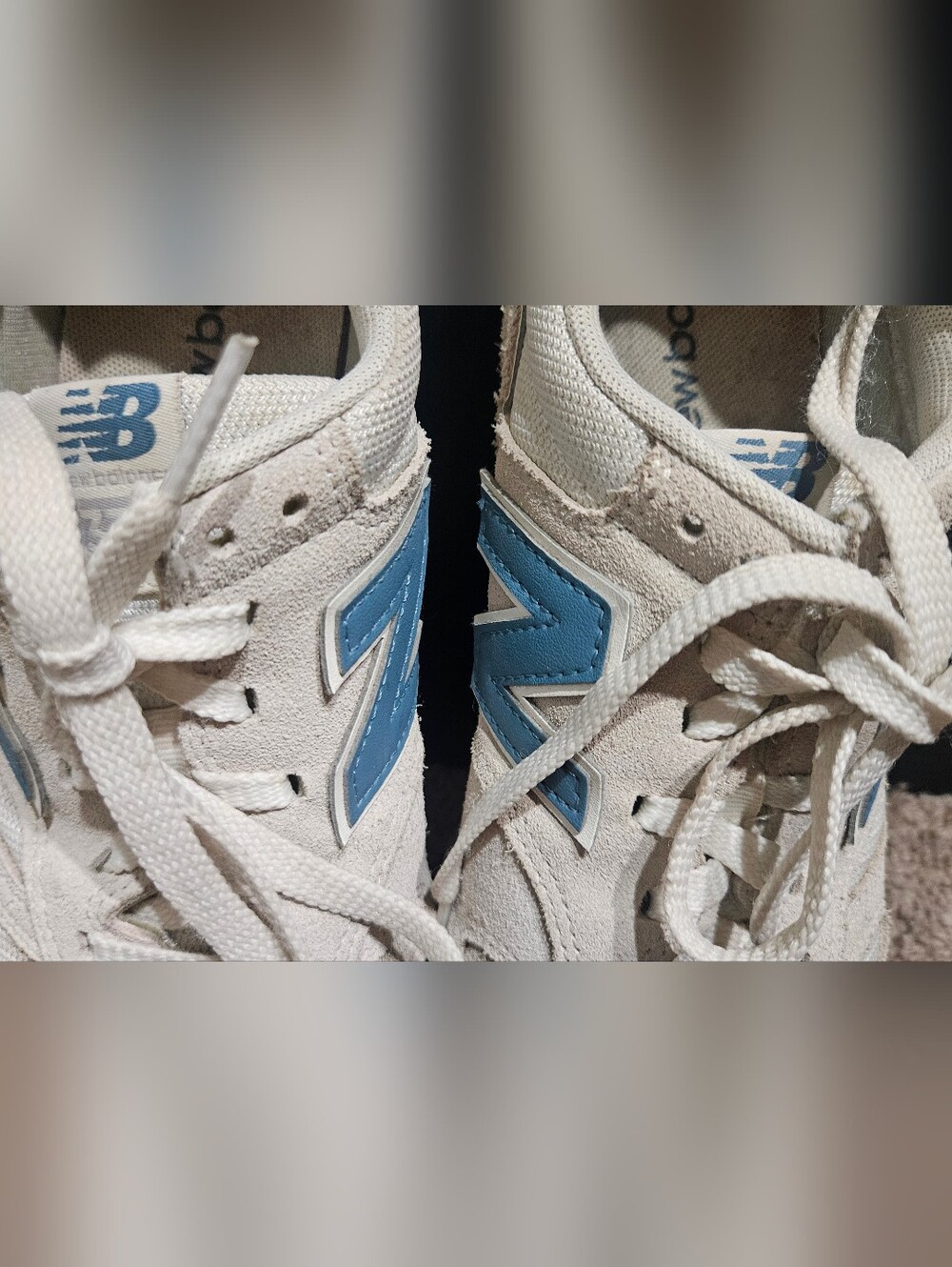 New Balance 373 Women’s Size 9 White Blue Casual Retro Sneakers WL373OJ2. - Picture 4 of 12